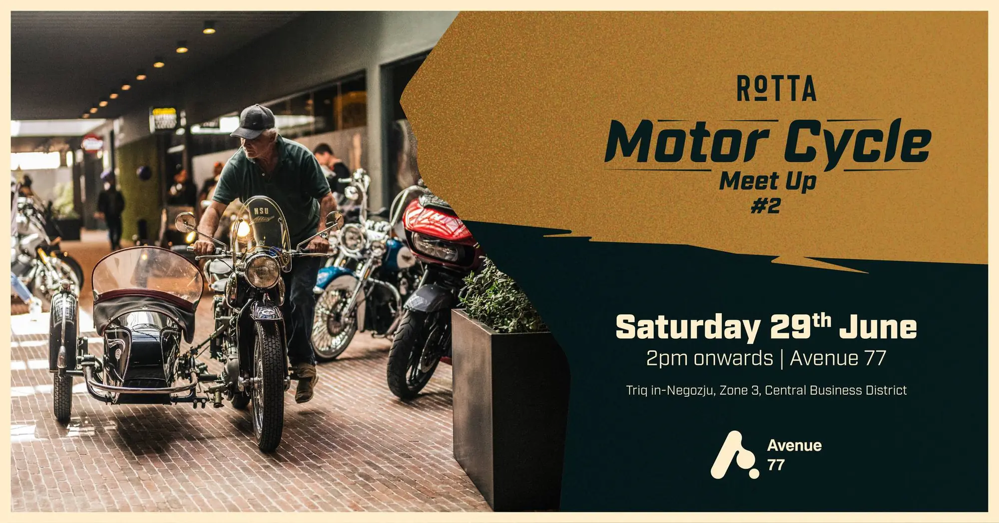 Motorcycle Meet Up #2 at Avenue 77