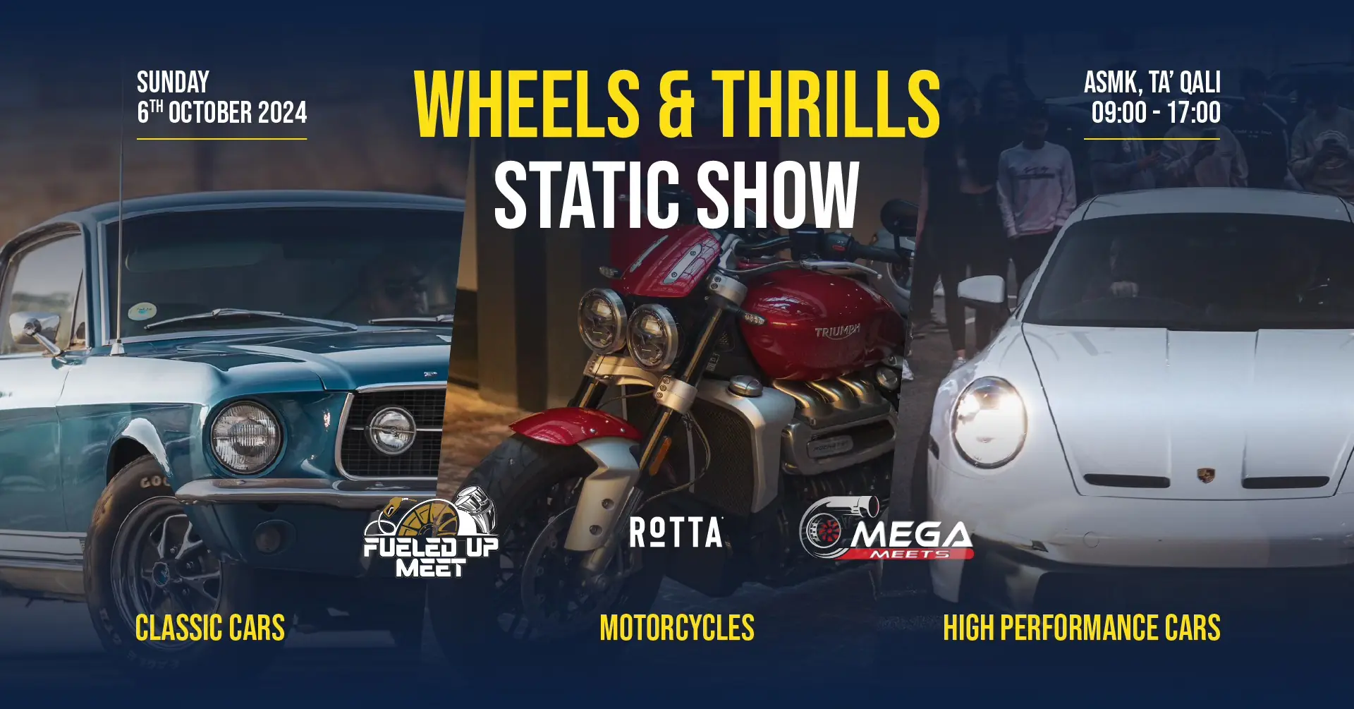 Wheels & Thrills Static Show