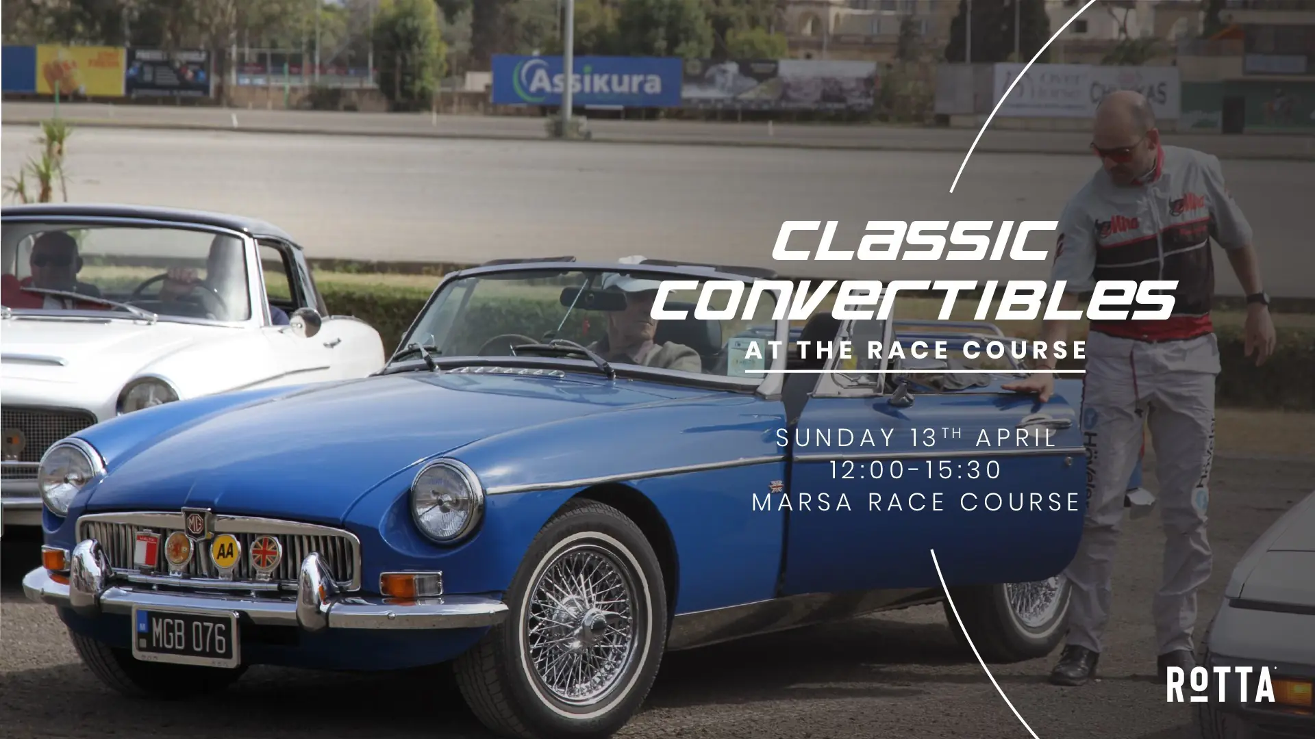 Classic Convertibles at the Race Course
