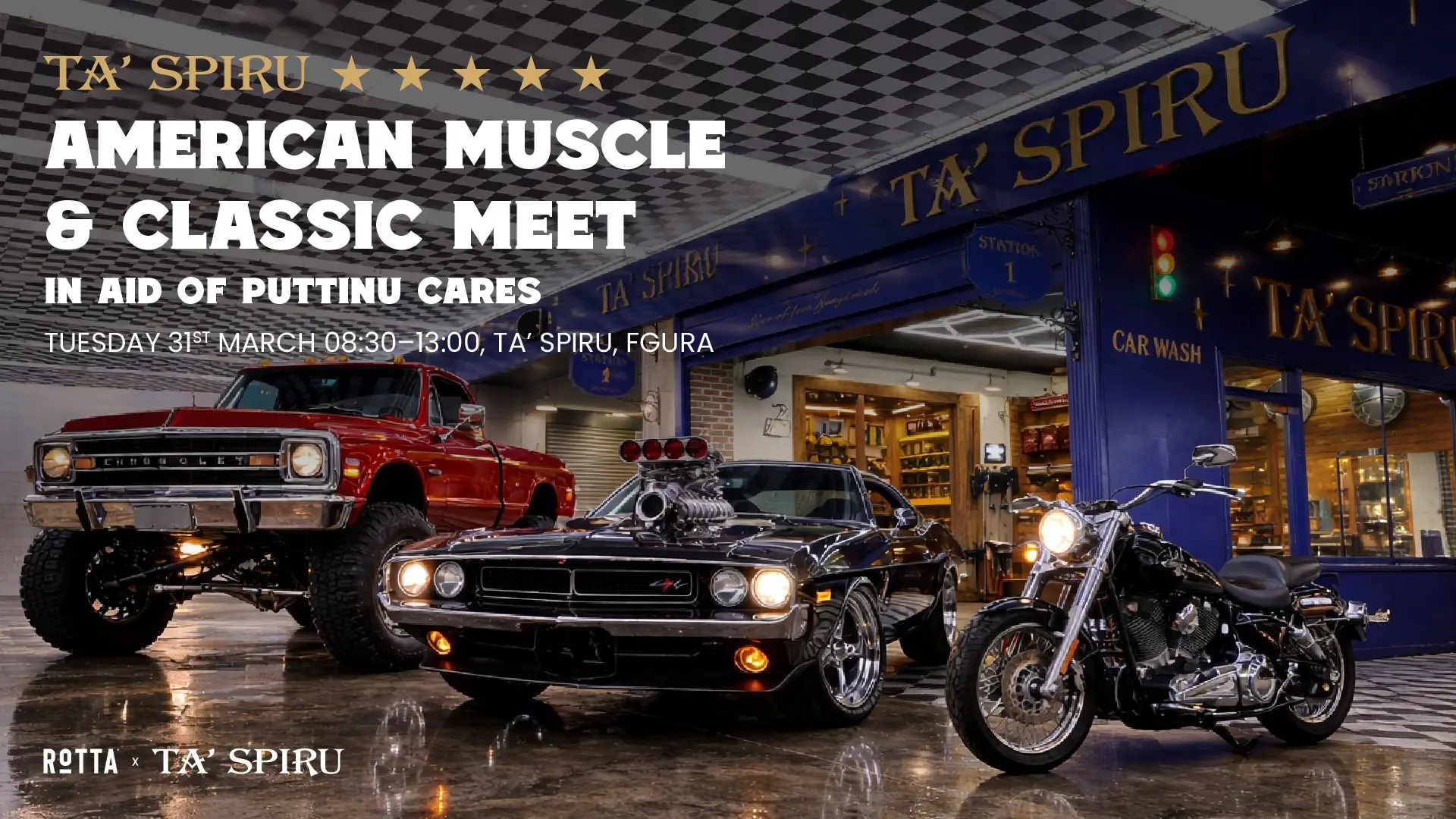 Ta' Spiru Car American Muscle and Classic Meet