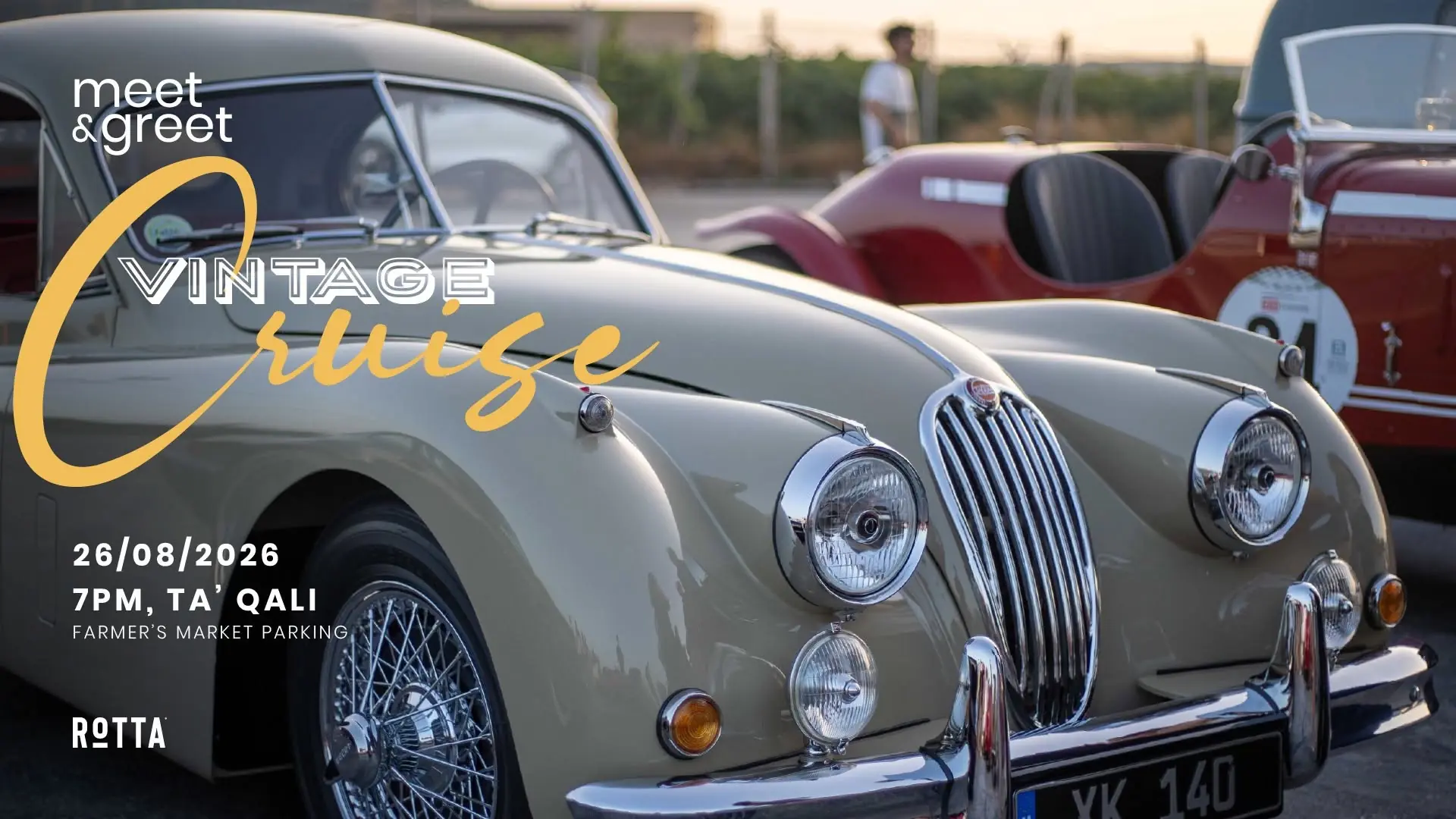 Meet & Greet Vintage Cruise - 26th August 2026