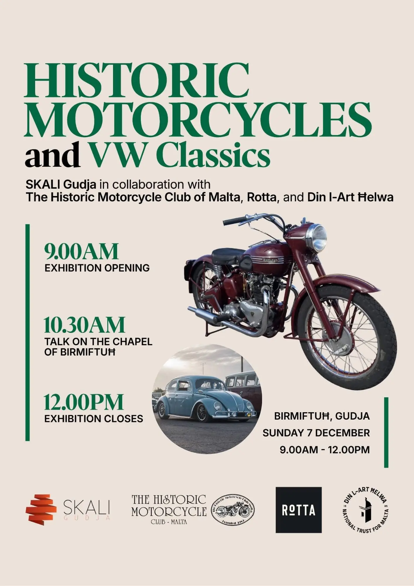Historic Motorcycles and Classic VWs