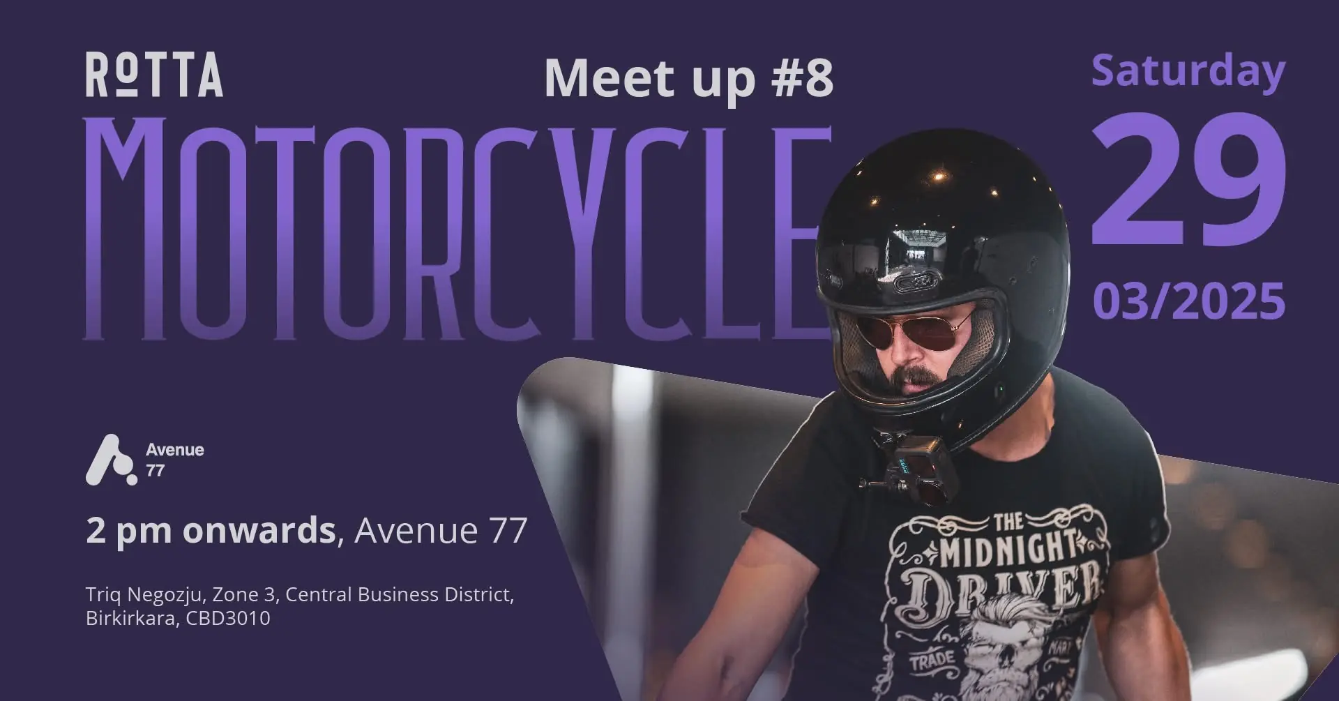 Rotta Motorcycle Meet Up #8 at Avenue77