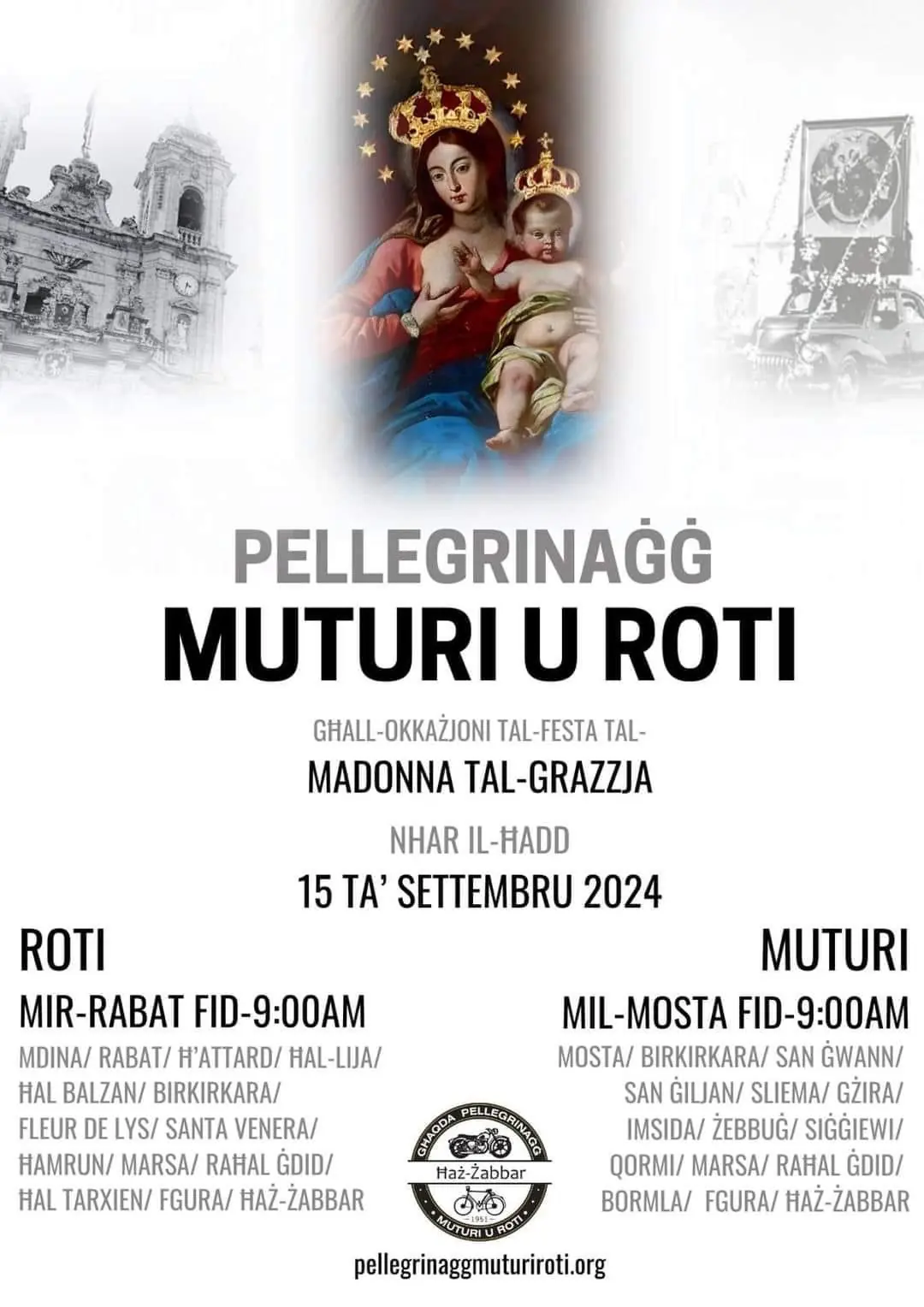 Pellegrinagg bil Muturu u Roti