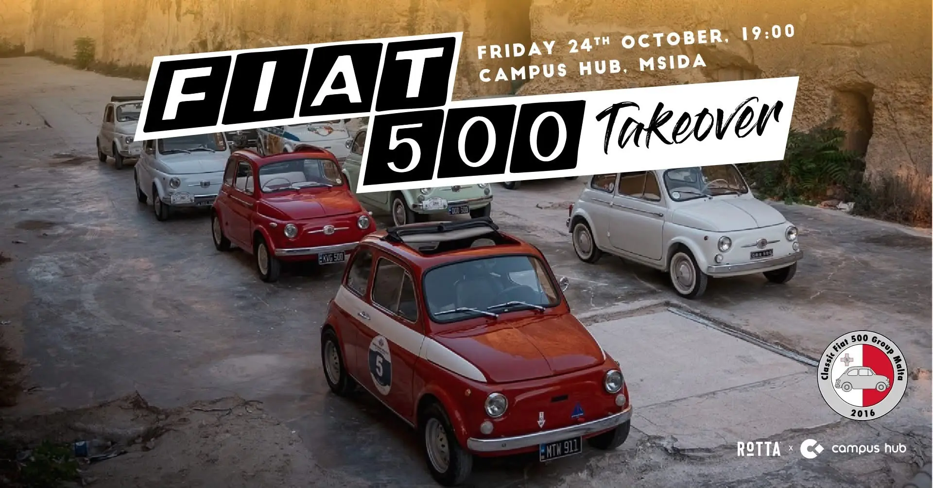 Fiat 500 Takeover