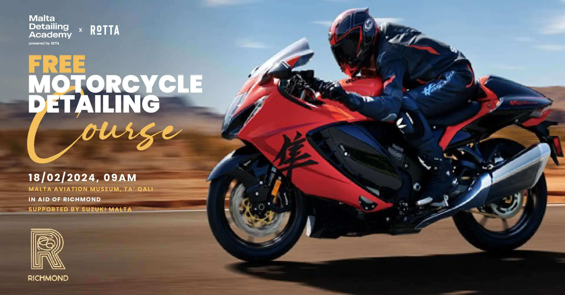 Free Motorcycle Detailing Course