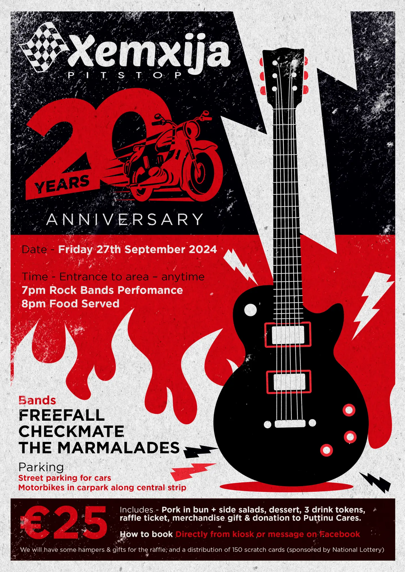 20 Years of Xemxija Pitstop - Hog Roast