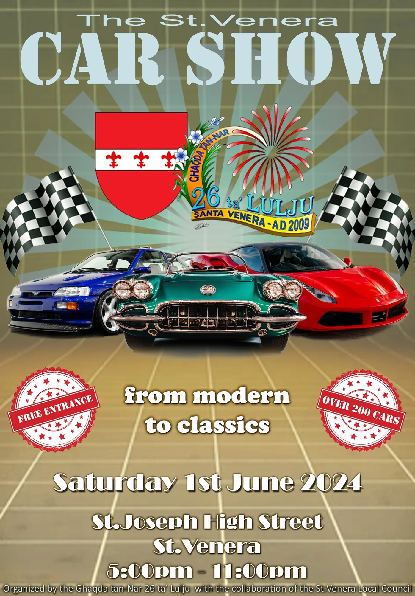 The Santa Venera Car Show